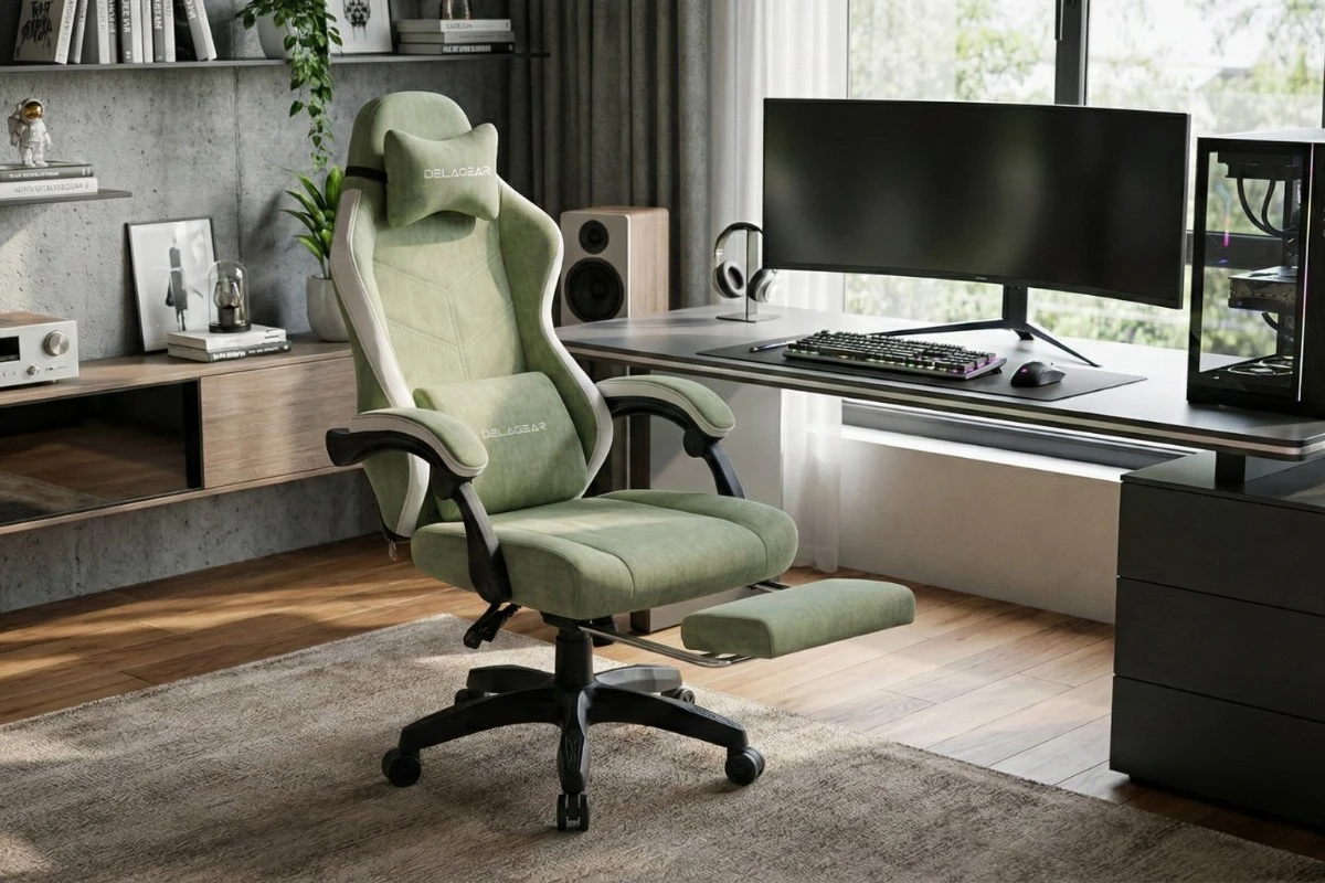 Fotel Gamingowy G 325 Zielony 